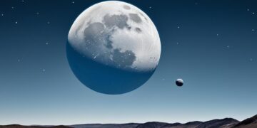 odległość ziemi do księżyca